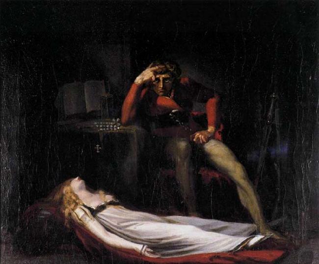 Johann Heinrich Fuseli Ezzelin and Meduna oil painting picture